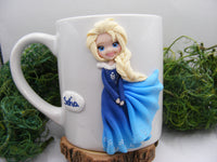 Cană 3D "Elsa" / Frozen - Tinna Handmade